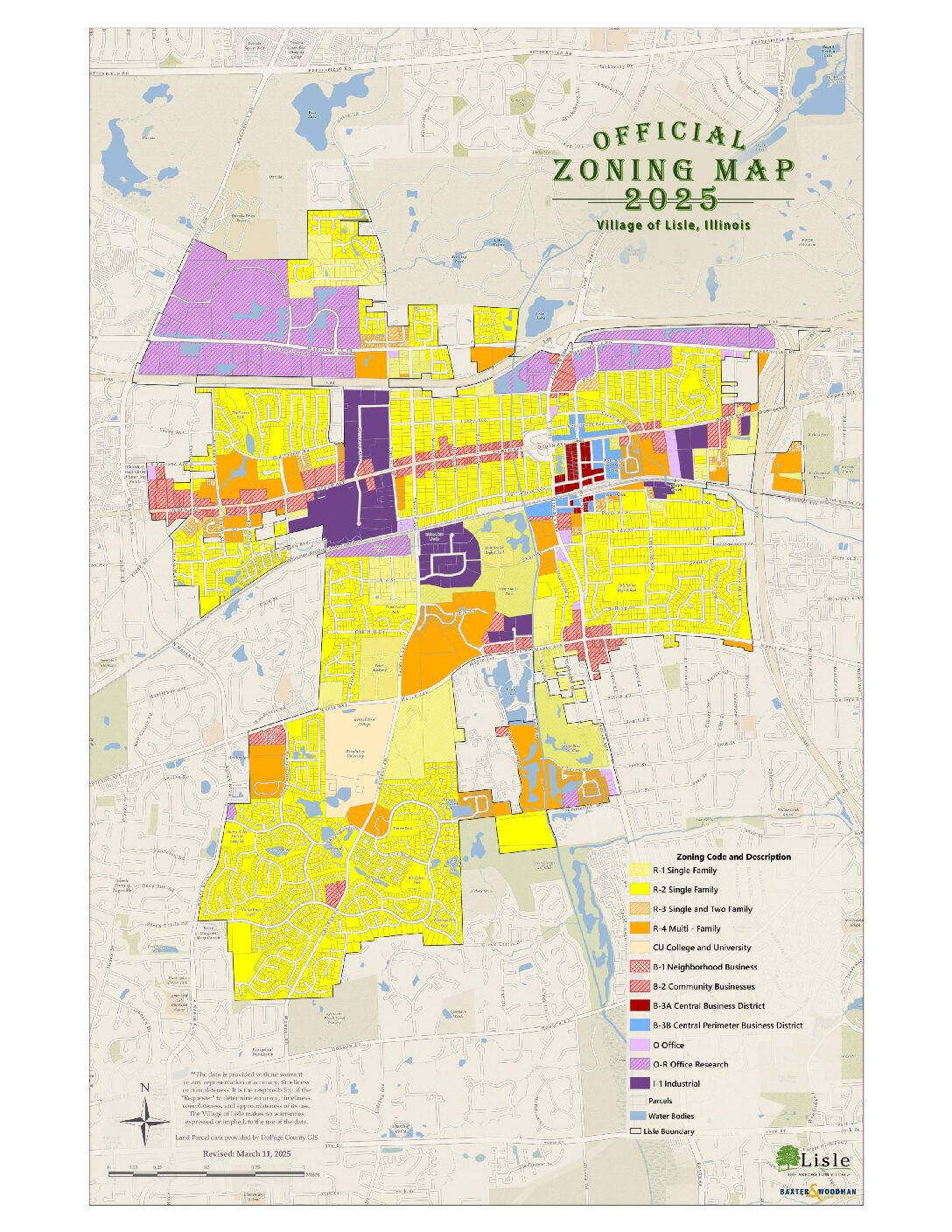 2025 Zoning Map