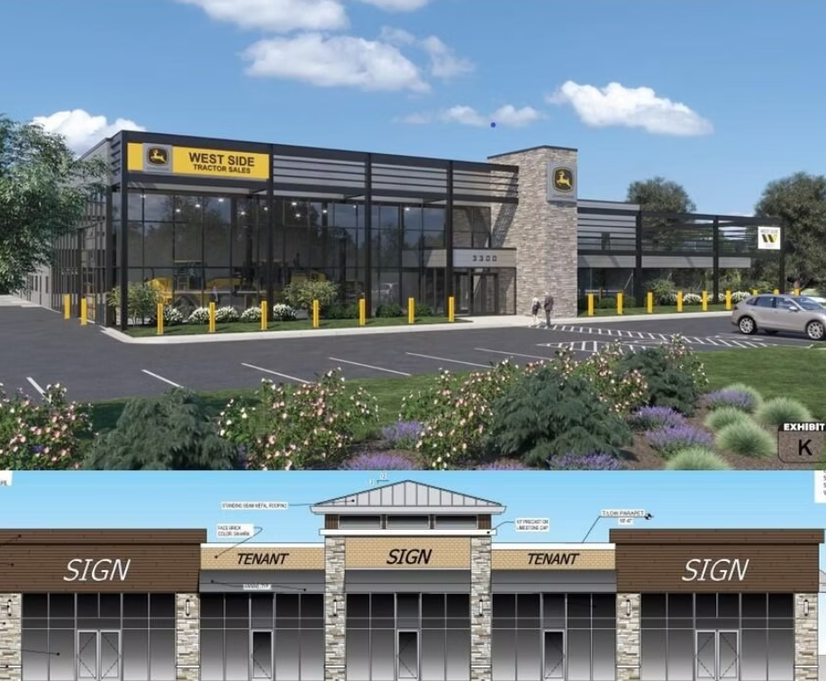 Plans for West Side Tractor's headquarters