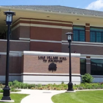 Exterior of the Lisle Village Hall building